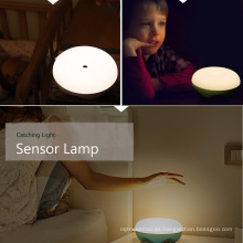 2017 luz de la noche del baño del dormitorio de alibaba con la lámpara del bebé de los niños del sensor de la batería